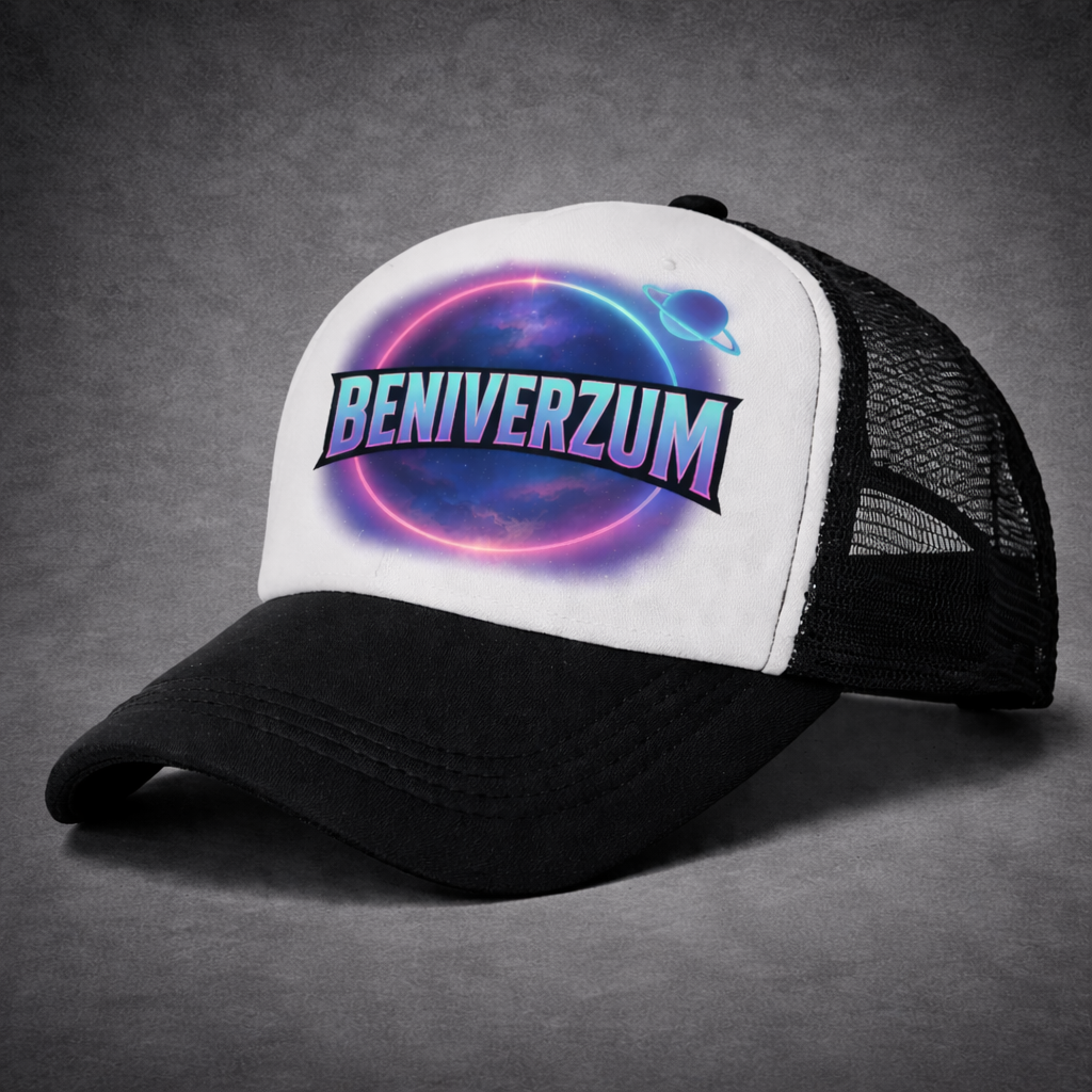 BENIVERZUM Cosmic Trucker Cap — Signature Edition