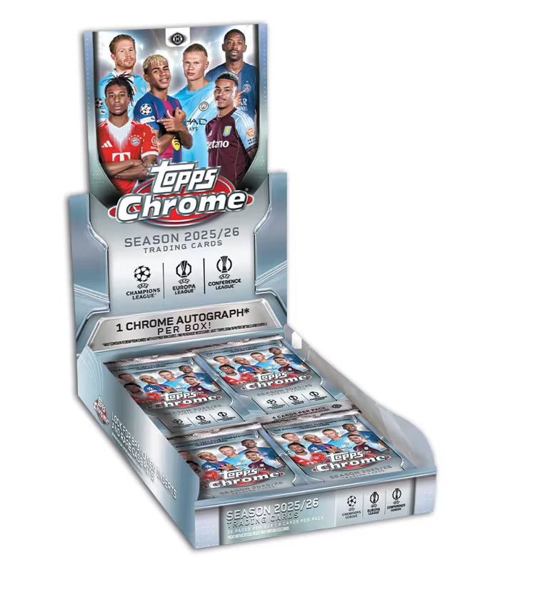 2025-26 Topps Chrome UCC Hobby Box